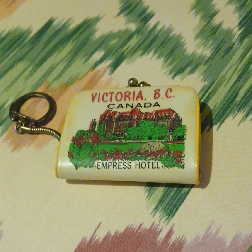 Vintage Victoria B.C. Empress Mini-Wallet Keychain